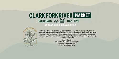 Missoula's Downtown Indoor Farmers Market