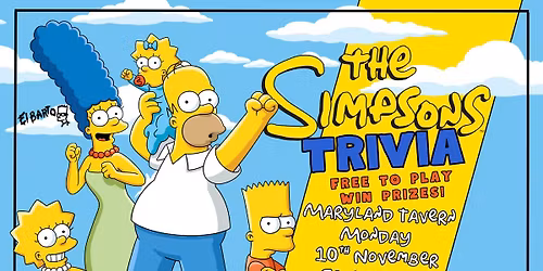 The Simpsons Trivia - Maryland Tavern