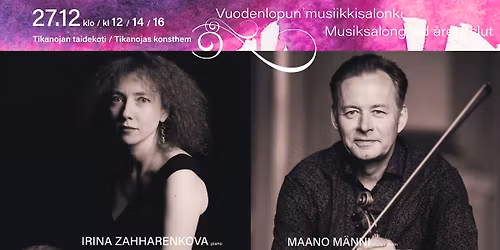 Vuodenlopun musiikkisalonki 2025 \/ Musiksalong vid \u00e5rets slut