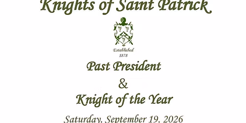 KOSP Past President & Knight of the Year