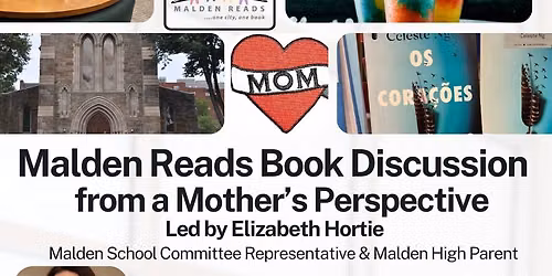 Book discussion with Elizabeth Hortie (school committee representative)
