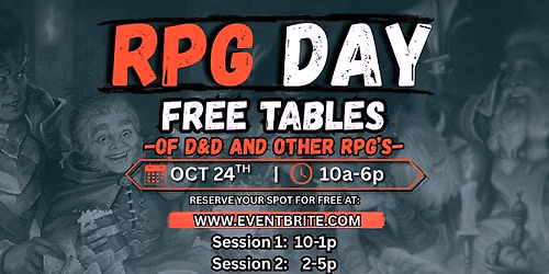 Springfield MO D&D Community Presents: RPG Day