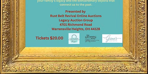 Lost & Found in Cleveland Pop Up Appraisal Event