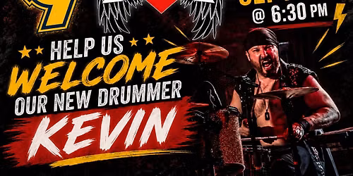 Join us in welcoming our new drummer Kevin @ 9 Mile Garden - Outside