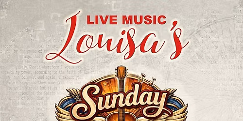 Live music - Sunday Sessions 