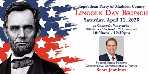 Republican Party of Madison County - Lincoln Day Brunch with Scott Jennings