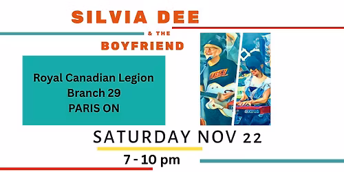 Silvia Dee & the Boyfriend @ Paris Legion Branch 29