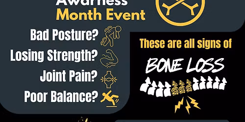 Osteoporosis Awareness Month OPEN HOUSE