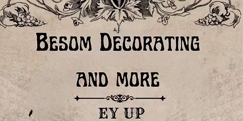 Besom decorating