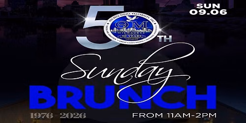 50th Anniversary Sunday Brunch