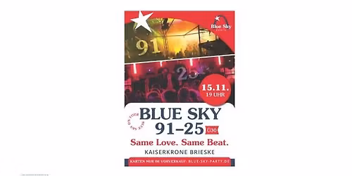 Blue Sky 91 - 25. Same Love. Same Beat.