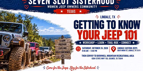 SSS East Texas Getting to Know Your Jeep 101
