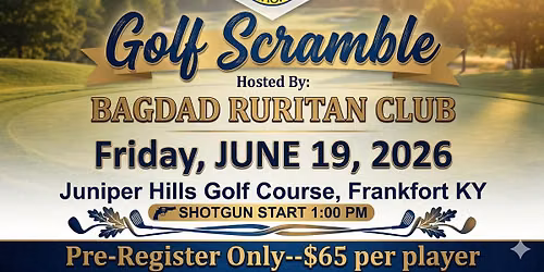 2026 Golf Scramble