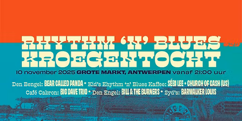 Rhythm 'n' Blues Kroegentocht 2025