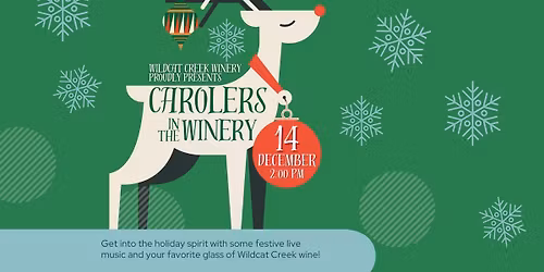 Carolers in the Winery!