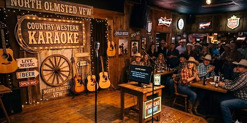 Country Western Theme Night !!   DJ Paul : N.O. VFW - Saturday EARLY Start at 5pm