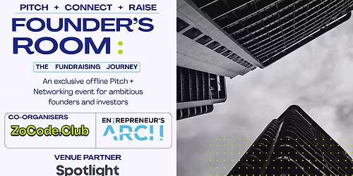 Founder's Room - The Fundraising Journey by ZoCode.Club