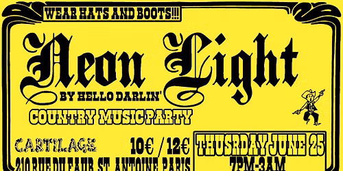 Neon Light - Country Music Party