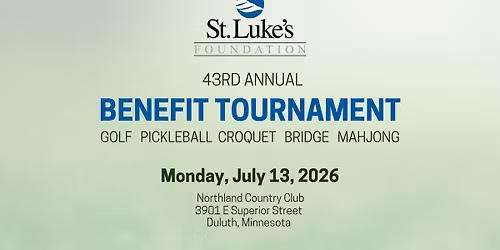 43rd Annual Benefit Tournament