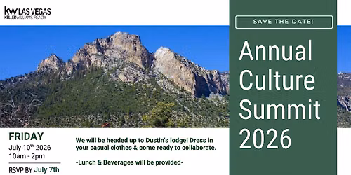 Annual Culture Summit 2026