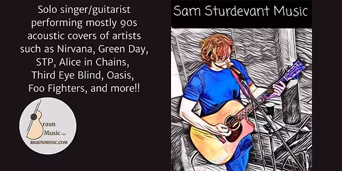 Live Music! Sam Sturdevant at Stone Porch Alehouse