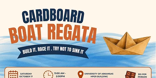 Cardboard Boat Regatta