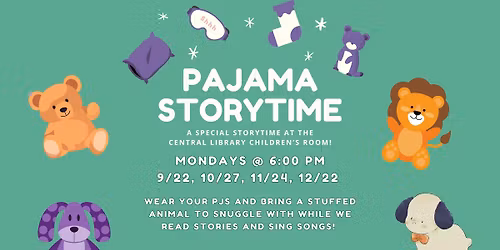 Pajama Storytime at Central
