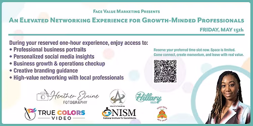 Face Value: Elevated Networking  Event for Growth-Minded Professionals