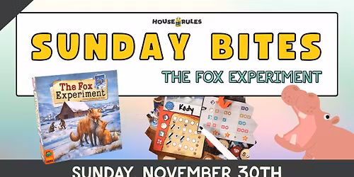 \ud83d\ude2cSunday Bites: The Fox Experiment