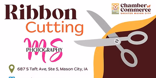 Ribbon Cutting:  Michelle Skarpness Photography