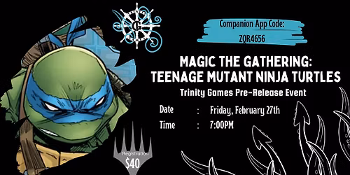 MTG x TMNT Pre-Release Event