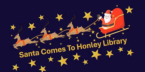 Santa Comes to Honley Library