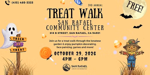 San Rafael 3rd Annual Treat Walk