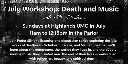 Death and Music Workshop