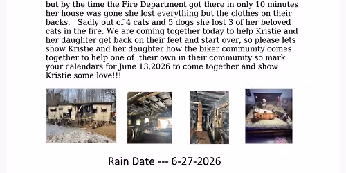 Benefit for Kristie Greeson