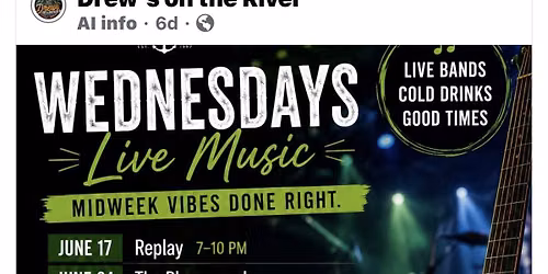Drew’s on the River - Bike Night!