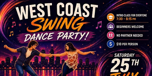 West Coast Swing Dance Party