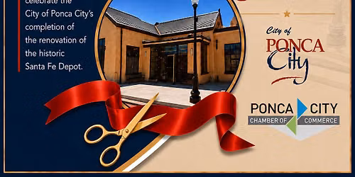 Ribbon-cutting for the Completion of the Renovation of the Historic Santa Fe Depot!