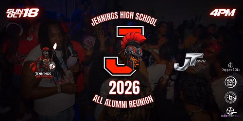 Jennings High School ALL CLASS Reunion 2026