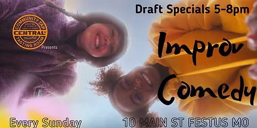 Central Comedy Presents: Improv Comedy at Central Tap