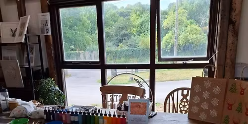 Summer themed block printing workshop