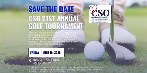 21st Annual CSO Golf Tournament