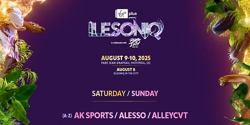 2026 Ilesoniq - Sunday at Parc Jean Drapeau