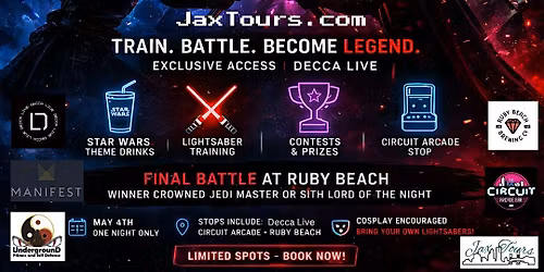 May the 4th Glow Battle and Pub Crawl - A Star Wars Cosplay Experience