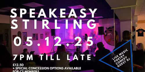 Speakeasy Stirling #6