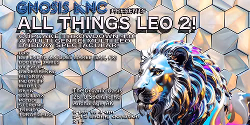 All Things Leo 2: Cupcake Throwdown 4.0, A Multi-Genre, Multi-Leo Celebration!