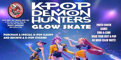 K-Pop Demon Hunters Glow Party
