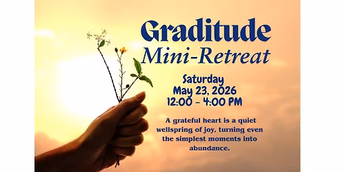 Gratitude Mini-Retreat