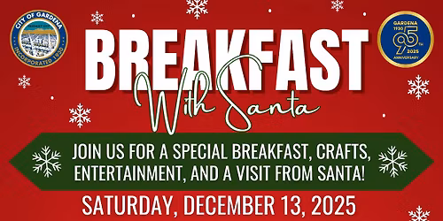 Breakfast with Santa 