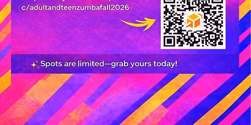 Zumba Adult & Teens -6 week session